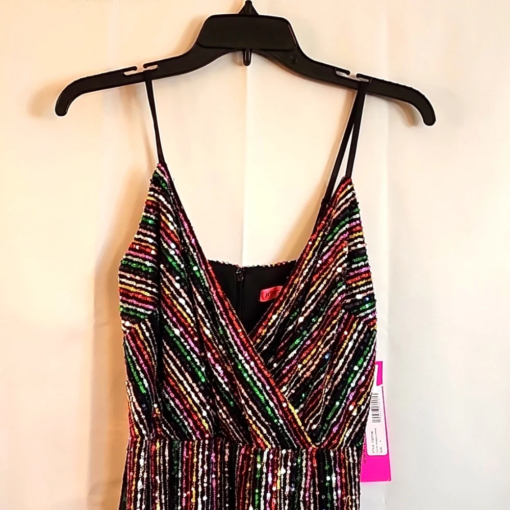 🚨 1 Day 1 left Betsy Johnson sequin dress NWT - Picture 5 of 11